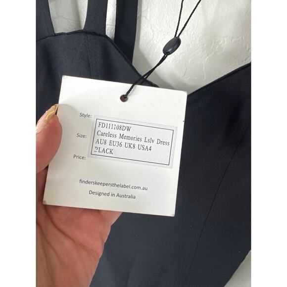 Finders Keepers Black Cocktail Dress - Picture 2 of 2